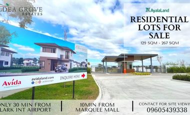 Lot for Sale Build Your Dream Home on This Affordable Residential Lot (Aldea Groove Estate) Near Clark Airport and Marquee Mall Pampanga - Only P 10k per Month
