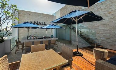 Penthouse 2 recámaras con rooftop y alberca privados en Anah Downtown