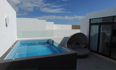 Penthouse 2 recámaras con rooftop y alberca privados en Anah Downtown