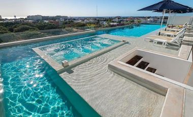 Penthouse 2 recámaras con rooftop y alberca privados en Anah Downtown