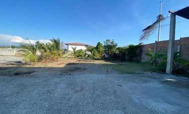 terreno de venta en montecristi zona la tejedora