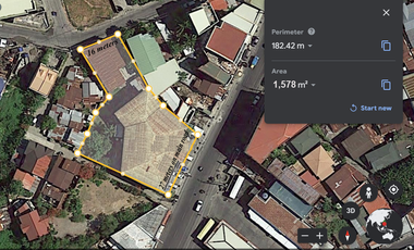 1,598 sqm Prime Commercial Lot For Sale in Downtown Dagupan City