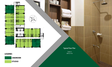 Studio in Axis Residences condo for sale RFO ready to move in near Rob Forum