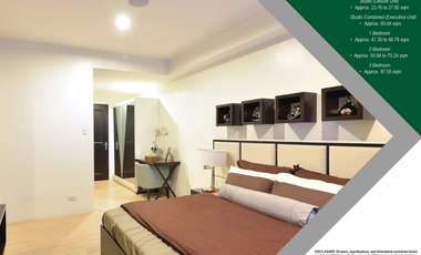 Studio in Axis Residences condo for sale RFO ready to move in near Rob Forum