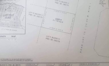 Two 150sqm Lots in Luisville Subd., Estefania