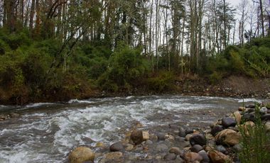 Excelente Parcela de 2,2 ha a orilla de Río Mañío en Panguipulli