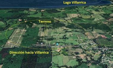 Z O N A S U R . CL Rivera Norte Lago Villarrica 17 km de la ciudad condominio residencial
