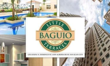 Little Baguio Terraces 1BR 2BR Studio for rent to own condo unit