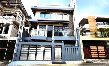 BRAND NEW RFO 3 Storey House and Lot with 5 Bedroom + Roof Deck + Entertainment Room  2 Car Garage for sale in Tandang Sora Quezon City