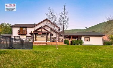 🏡Se vende Hermosa parcela con casa en sector Alhue, Curacaví.🏡