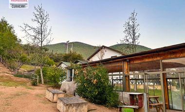 🏡Se vende Hermosa parcela con casa en sector Alhue, Curacaví.🏡