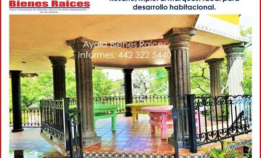 RANCHO EN VENTA EN QUERETARO. MPIO EL MARQUES $60,000,000 A UN COSTADO DEL CLUB HÍPIDO DE CIMATARIO