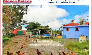RANCHO EN VENTA EN QUERETARO. MPIO EL MARQUES $60,000,000 A UN COSTADO DEL CLUB HÍPIDO DE CIMATARIO