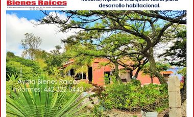 RANCHO EN VENTA EN QUERETARO. MPIO EL MARQUES $60,000,000 A UN COSTADO DEL CLUB HÍPIDO DE CIMATARIO