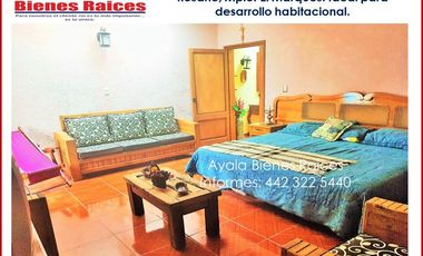 RANCHO EN VENTA EN QUERETARO. MPIO EL MARQUES $60,000,000 A UN COSTADO DEL CLUB HÍPIDO DE CIMATARIO