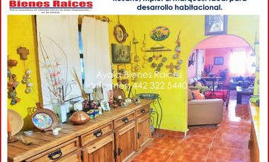 RANCHO EN VENTA EN QUERETARO. MPIO EL MARQUES $60,000,000 A UN COSTADO DEL CLUB HÍPIDO DE CIMATARIO