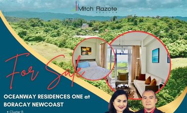 Relaxing and Spacious Vacation Condo For Sale at Oceanway Residences in Boracay Newcoast