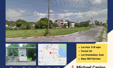 Lot For Sale Near Batasan-San Mateo Road Geneva Garden Neopolitan VII