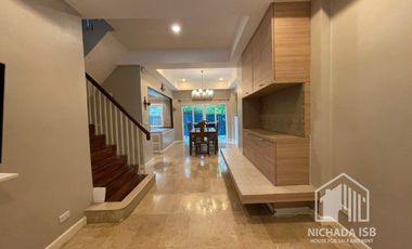 Nichada Thani Townhouse Only 500 meter from ISB