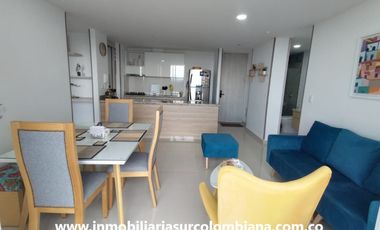 ARRIENDO APTO AMOBLADO CONJUNTO CERRADO ALTOS DE LA COLINA