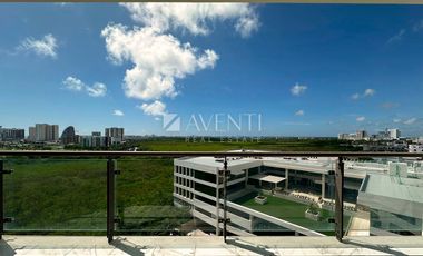 Departamento amueblado en renta, Be Towers, Cancún Quintana Roo.