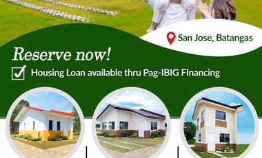 GREENMEADOWS Residences Batangas FOR SALE