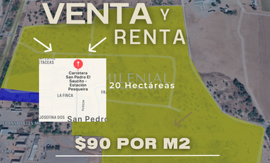 Terreno en renta en Hermosillo