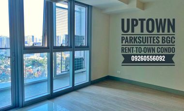 FOR SALE 1-BR with Balcony UPTOWN BGC (UPTOWN PARKSUITES 2)