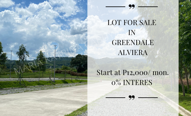 Lot for Sale in Avida Setting Greendale Alviera