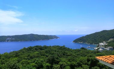 Departamento con terraza amplia y vista a la bahía Pichilingue