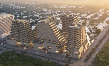 Estudio con terraza, Alberca, simulador de golf, pista para correr en venta Zona Norte, Merida.