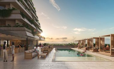 Estudio con terraza, Alberca, simulador de golf, pista para correr en venta Zona Norte, Merida.