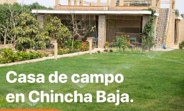 LINDA CASA DE CAMPO CON PRECIOSA ÁREA VERDE y ÁRBOLES FRUTALES 🔆🏡