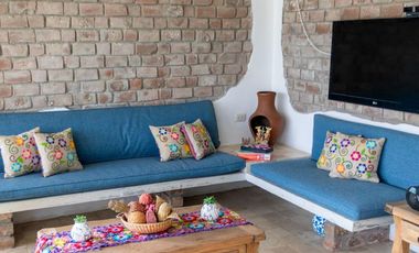 LINDA CASA DE CAMPO CON PRECIOSA ÁREA VERDE y ÁRBOLES FRUTALES 🔆🏡