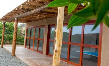 LINDA CASA DE CAMPO CON PRECIOSA ÁREA VERDE y ÁRBOLES FRUTALES 🔆🏡