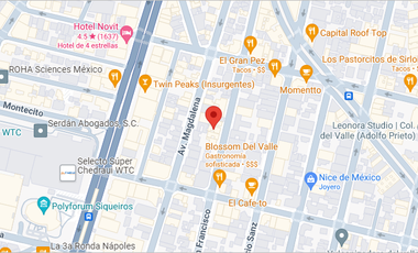 Casa En Venta En C. San Francisco col. Del Valle Norte, Benito Juárez. CDMX.                                            CVMS