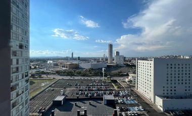 OFICINA EN RENTA ACONDICIONADA TORRE PLATEA ANGELOPOLIS PISO 10 140 M2