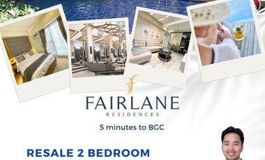 Fairlane Residences 2BR Two Bedroom 5 mins to BGC FOR SALE C069
