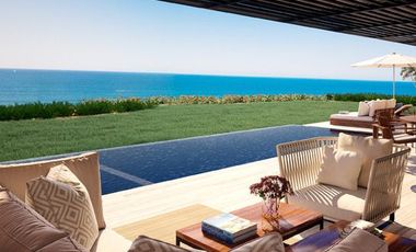 Penthouse vista al mar, con alberca y jacuzzi privado 733 m2, club de playa, campo de golf, amenidades de hotel, pre-construccion, venta, Puerto Los Cabos, San Jose del Cabo.