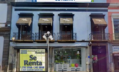 Casa en Renta/ Giro comercial , Avenida Reforma 536, Colonia Centro de Puebla