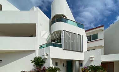 Casa amueblada en Renta, Villas Nizuc, Cancún Quintana Roo.