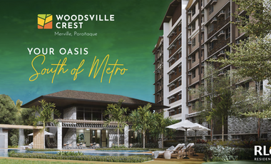 Pre-selling, NO DP, Best for Investment 1br Units at Woodsville Crest, close to the Airport and Entertainment City