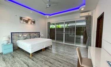 Good deal pool villa 500 meters from Hat Thung Wua Laen Beach Chumphon With very nice decoration fully furnished ready to move in and quiet Easy for t