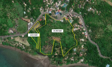Land for Sale Along Highway in Sto Domingo Albay near Misibis Bay Resort