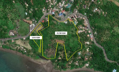 Land for Sale Along Highway in Sto Domingo Albay near Misibis Bay Resort