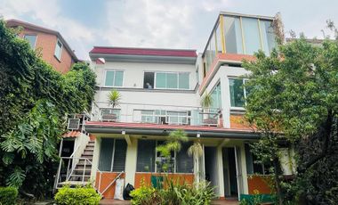 RENTA HERMOSA CASA CON JARDIN EN DILIGENCIAS ALCALDIA TLALPAN