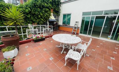 RENTA HERMOSA CASA CON JARDIN EN DILIGENCIAS ALCALDIA TLALPAN