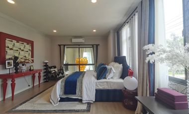 ♦ Plot Camelia ♦ Single house 2 storey, 70.3 sq.w. 245 sq.m. | 4 Beds, 3 Parking | Saransiri Salaya - Pinklao (สราญสิริ ศาลายา – ปิ่นเกล้า) | Near MUI