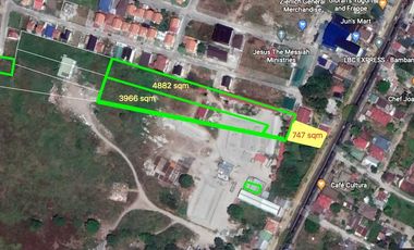 FOR LEASE LOT IDEAL FOR COMMERCIAL OR INDUSTRIAL USE IN TARLAC NEAR NEW CLARK CITY