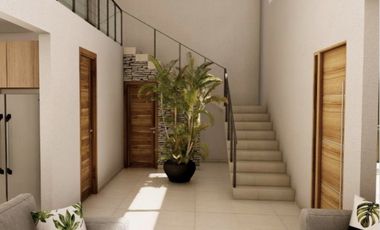 Casa con alberca en residencial privado en Tulum, en venta.